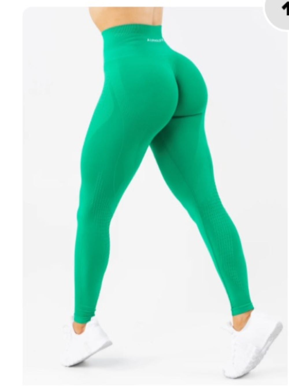 Alphalete Amplify Contour Legging - Grove Green